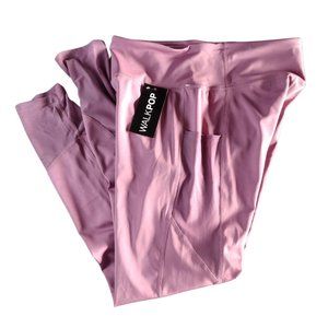Walkpop Sheer Pocket Lavender Legging Size M NWT